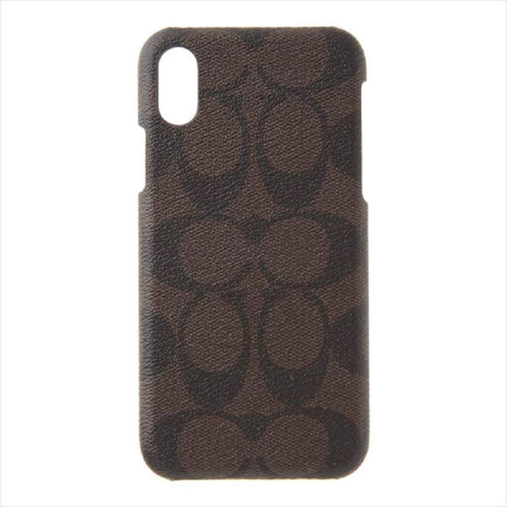 Coach Signature Coated Canvas Phone Case